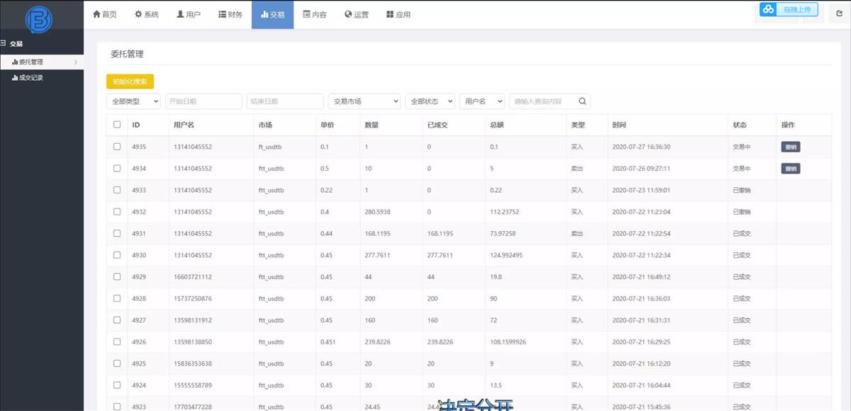 FORTAI区块交易中心/FT-TOKEN-源码狗