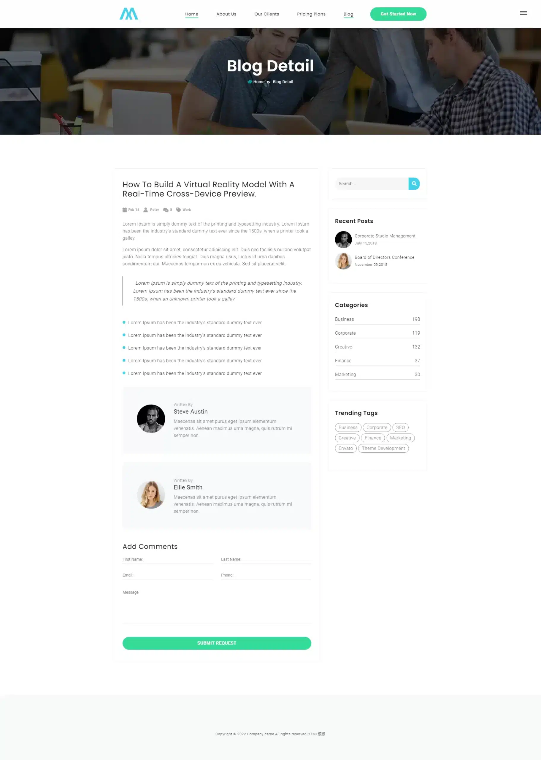 亲测|HTML5融资开发机构金融机构网站模板下载
