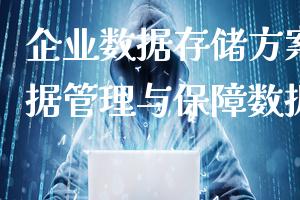 企业数据存储方案（优化数据管理与保障数据安全）